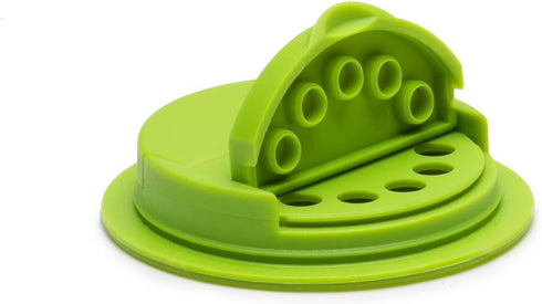 Jarware Spice Lid for Regular Mouth Mason Jars, Green...