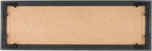 Quadro Frames 6x16 inch Picture Frame Kit, Black, Style P375-3/8 inch Wide Molding...