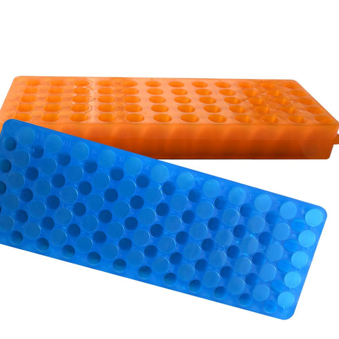 Polypropylene Microcentrifuge Tube Rack,Double Sided Plate Centrifugal Pipe Rack for 0.5ml-2ml Centrifugal Pipe...