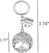 PHAETON 20PCS Tree Of Life Thank You Keychain Graduation Season Keychain Teachers Day Thanksgiving Keychain Friendship Keychains Jewelry Gift For ...