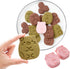 Cookie Cutter Set?6pcs Kids Cake Decoration 3D Mini Cartoon Animal Baking Tool Cookie Cutter Set...