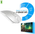 KLO Rechargeable Bluetooth Mouse for MacBook/MacBook air/Pro/iPad, Wireless Mouse for Laptop/Notebook/pc/iPad/Chromebook (BT/B Silver)...