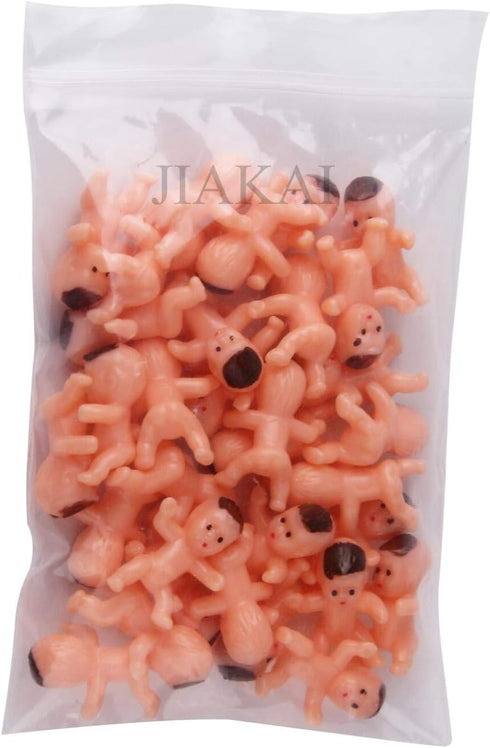 36pcs Mini Plastic Babies for Baby Shower, ice Cube Game, Party Decorations, Baby Toys...