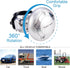 Hypersonic Vehicle Power Handle Car Steering Wheel Spinner Accessory Knob Universal Fit for Car (Silver)...