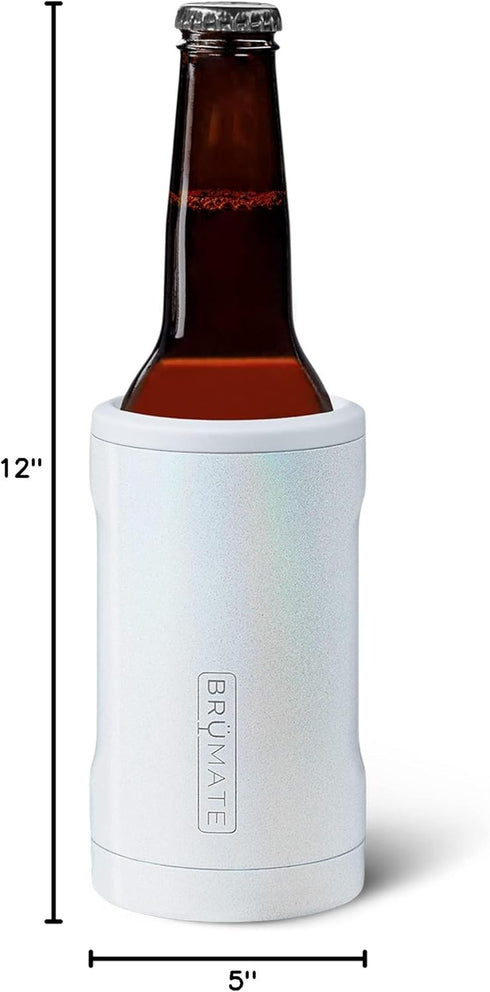 BrueMate Hopsulator Bott'l Insulated Bottle Cooler for Standard 12oz Glass Bottles | Glass Bottle Insulated Stainless Steel Drink Holder for Beer ...