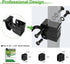 10L0L Golf Cart Phone Holder iPhone Caddy Mount Fits Yamaha EZGO TXT RXV Club Car w/ 0.75"-1.25" Square Tube Stand Bracket...