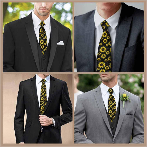 Geometric Square Shaped Men's Tie...