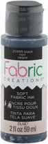 Fabric Ink in Assorted Colors (2-Ounce), Black...