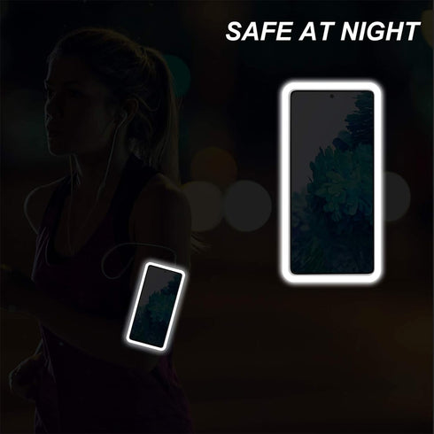 Water Resistant Running Armband for Samsung Galaxy S20 FE/S20+/S10+/S10 Lite/S9+/S8+,Galaxy A60/A51/A50/A32/A30/A20/A11/A10/A8S,with Fingerprint T...