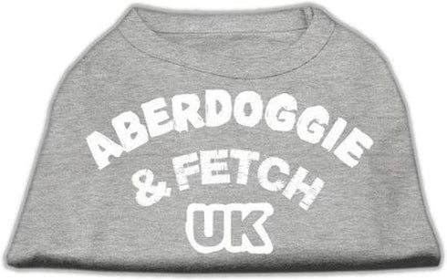 Mirage Pet Products 16-Inch Aberdoggie UK Screenprint Shirts, X-Large, Brown...