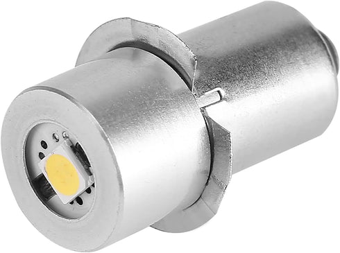 POCREATION LED Flashlight Bulb, P13.5S Base 1W LED Bulb, LED Conversion Bulb Compatible with Maglite Craftsman Greatlite Vintage Flashlight(3V), L...