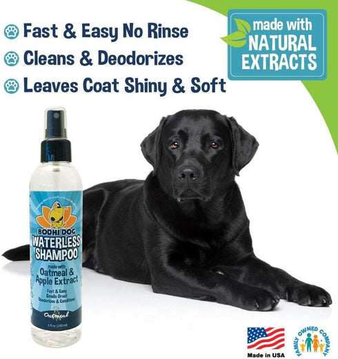 Bodhi Dog Waterless Shampoo | Natural Dry Shampoo for Dogs or Cats | Neutralizes Pet Odor | No Rinse Required | Made with Natural Extracts | Vet A...