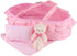 Baby Doll Cradle Bassinet Portable Doll Carrier Carry Bag,Soft Pillow Quilt Plush Bear Included,for 8-9-10-11-12 Inch and Smaller Dolls Alive Baby...