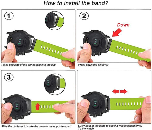 NotoCity Soft Silicone Band Compatible with Suunto 7/Suunto 9 Replacement Wristband for Men and Women Sports Watch Strap for Suunto 7/Suunto 9 Bar...