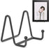 TR-LIFE Plate Stands for Display - 3 Inch Plate Holder Display Stand + Metal Frame Holder Stand for Picture, Decorative Plate, Book, Photo Easel (...