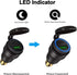 iMESTOU Aluminum DIN Plug 30W 5A Power Delivery Motorcycle Dual USB Charger QC 3.0 Quick Charge Power Adapter Waterproof Fits for 12V-24V BMW Duca...