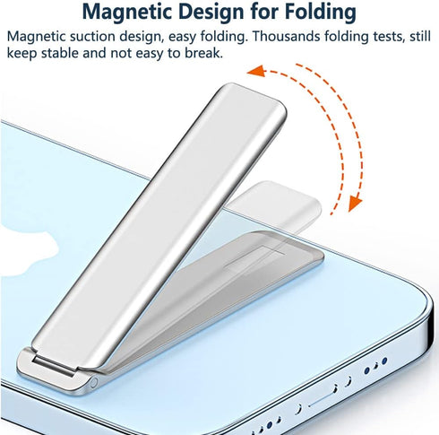 Cell Phone Kickstand,Vertical and Horizontal Aluminum Phone Stand for Desk,Adjustable Phone Holder Stand for Desk Compatible with iPhone 14/13/12/...