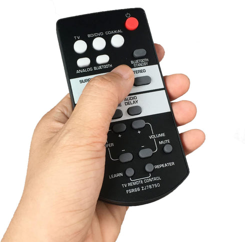 Replaced Remote FSR66 for Yamaha YAS-107 YAS-207 YAS 106 YAS-203 ATS-1070 ATS-1060 ATS-1030 ZJ78750 ATS1050 ATS-1050 YAS-105 YAS-103 ATS1080 YAS-1...
