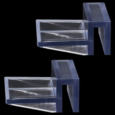 OIIKI 6 PCS Aquarium Glass Cover Clip, Clear Acrylic Support Holder, Aquarium Lid Clips Clamps, for Aquarium Fish Tank (6mm)...