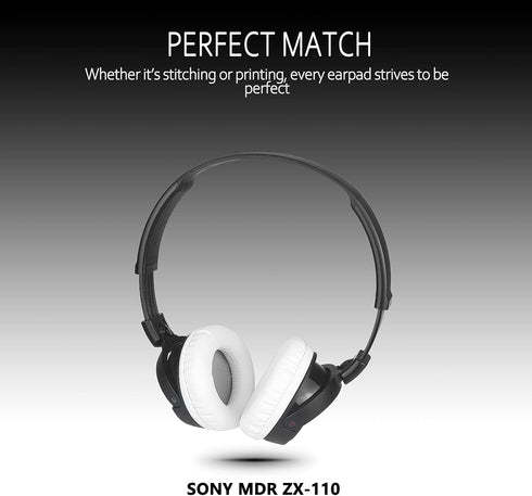 Krone Kalpasmos Universal Replacement 75mm Earpads for Sony, ATHAKG, HifiMan, Philips, Fostex, JVC, Pioneer On-Ear Headphones (List Inside) Headph...