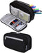 Big Pencil Case Large Capacity Pencil Bag Pouch High Storage Pen Holder Marker Makeup Bag for Office Desk Supplies Stationery Organizer Adults (Bl...