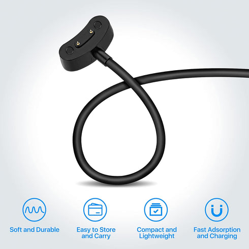 Ticwatch Pro 5 / Pro 3 Ultra GPS/Pro 3 GPS / E3 Charging Cable Replacement Charging Cable Magnetic Charger Pro 3 GPS/Pro 3 Ultra GPS / E3 Smartwat...