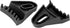 X AUTOHAUX 16pcs Black Car Subwoofer Speak Grill Clips Clamps Install Bay Fit for 4" 6" 8" 10" 12" 15"...
