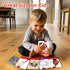 104 Kids & Toddler Flash Cards - 208 Sides - Learn Objects & Play Games Flashcards - Food Animal Toddler Learning Educational Toys Flash Cards 2 3...