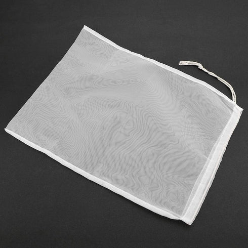 100 Mesh Food Grade Wine Filter Bag Reusable Home Brew Beer Making Extra Fine Extraction Sack Best for Straining Food Nut Milk Brewing Needs(28x45...