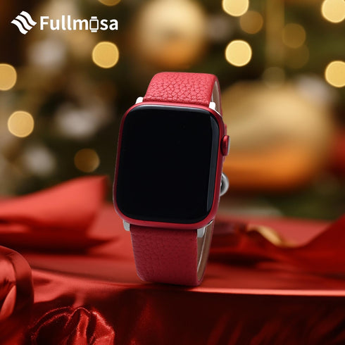 Fullmosa Leather Bands Compatible with Apple Watch Band 41mm 40mm 38mm 42mm 44mm 45mm 46mm 49mm Women Men for iWatch Ultra 2/Ultra/10/9/8/7/6/5/4/...