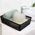 Pack of 6 Plastic File Storage Organizer Tray Basket, A4 Paper Storage Basket...