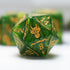 dice Set for Dungeon and Dragons D&D MTG 7-Die RPG Polyhedral Dice ?D20 D12 D10 D8 D6 D4 D%(Green)...