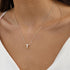 Bubble Initial Necklaces for Women Girls Silver Plated Letter Necklace Dainty Silver Name Necklace Personalized Initial Choker Pendant Necklaces f...