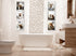 MINI ZOZI Cow Bathroom Decor 8x10 6PCS Canvas Pictures Wall Decor Funny Highland Cow Prints Art Rustic Farmhouse Modern Style Restroom Bath Painti...