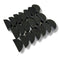 Face Painting Black Sponges High Density Medium Half Moon 20 Pieces for Art Work and Body Painting...