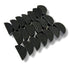 Face Painting Black Sponges High Density Medium Half Moon 20 Pieces for Art Work and Body Painting...