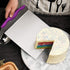 Cake Safe Lifter - 10" x 8" Stainless Steel Pizza Transfer Shovel Square Cake Tray Moving Plate Tool Cookie Spatula...