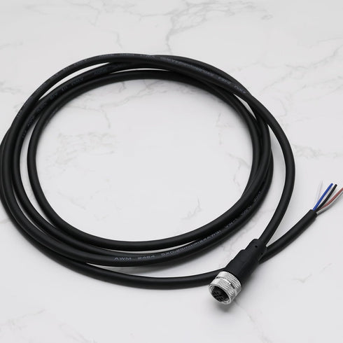5 Pin M12 Sensor Connector Straight Aviation Cable Female to Female Aviation Socket Waterproof Electrical Cable for Industrial Automation Control...