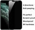 2 Pack 360 Degree Privacy Tempered Glass Suit for iPhone 11 Pro Max/iPhone XS Max Anti-Spy 4 Directions Screen Protector Film 4 Sides Anti-Peeping...