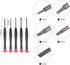uxcell Electronics Repair Tool Kit, 14 in 1 Magnetic Precision Screwdriver Tweezer Magnetizer Sets for Repairing Mobile, Computer, Laptop, Small H...