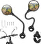 AtfArt Bike Mirror Handlebar Mount HD Bike Rear View Mirror Bicycle Mirrors for Handlebars Adjustable Rotatable Bike Mirrors Ride Safely (A-2 Pcs ...