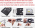 Universal 9.5mm SATA 2nd Hard Drive HDD SSD Optical Bay Caddy Frame Tray for Acer Aspire V3-472p V3-572p V3-572g V3-572pg V5-471 v5-571p v5-571g...