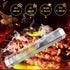 Pellet Smoker Tube 12in Stainless Steel BBQ Smoke Tube for Hot or Cold Smoking 5 Hours of Billowing smoke,Stainless Steel Pellet Smoker Tube for A...