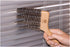 Redecker Dark Goat Hair - 4 in One - Venetian Blind Brush with Oiled Beechwood Handle, 4-3/4-Inches...