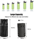 Caudblor Bike Water Bottle Holder Bag for Kid Adult, Insulated Bicycle Coffee Cup Holders with Phone Storage, Black Handlebar Drink/Beverage Conta...
