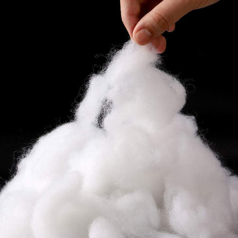250g/8.8oz Premium Polyester Fiber,White,Doll or Pillow Stuffing...