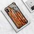 TnXee Case Compatible with iPhone Xs Case, Betsy Ross 13 Star Wooden American Flag with 1776 Case for iPhone X Cases for Man Women Gifts Pattern D...