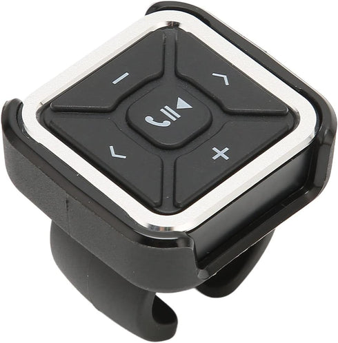 Receiver Audio Adapter Switch for Bike Motorcycle Car, Bluetooth Media forRiding Safety, IPX4 Waterproof Remote Controller for Steering Wheel,...