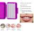 Portable Orthodontic Oral Care Kit - 2Pack - Travel Kit for Patients, Interdental Brushing Wax Floss Toothbrush Cleaning(Purple & Blue)...