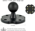 Aluminum Camera Mounts Heavy Duty Camera/Video Cameras Wall Mount Free Rotation 1/4"-20x0.25 & Compatible with RAM B Size 1" Ball Components...